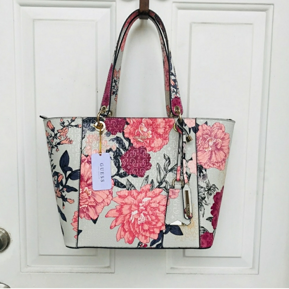 ISO Guess Kamryn Floral Tote